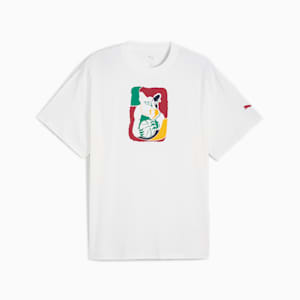 Dylan Exhibit Men's Basketball Tee, PUMA White, extralarge