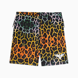 Short de básquetbol Alien Skins PUMA x LAMELO BALL, PUMA Black-AOP, extralarge