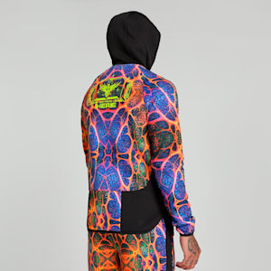 Melo Alien Skins Dime Men's Slim Fit Basketball Jacket, PUMA Black-AOP, extralarge-IND