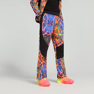 Melo Alien Skins Dime Men's Basketball Pants, PUMA Black-AOP, extralarge-IND