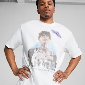 PUMA x LAMELO BALL Alien Skin Men's Basketball Tee, PUMA White, extralarge