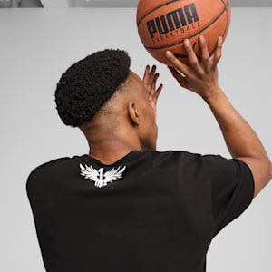 PUMA x LAMELO BALL Alien Skin Men's Basketball Tee, PUMA Black, extralarge