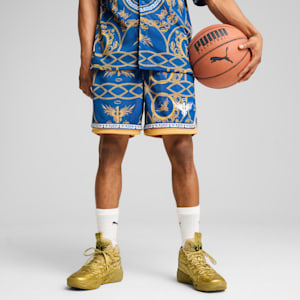 PUMA x LAMELO BALL Golden Child Men's Basketball Shorts, PUMA Team Royal-AOP, extralarge
