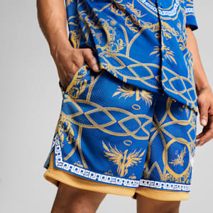 PUMA x LAMELO BALL Golden Child Men's Basketball Shorts, PUMA Team Royal-AOP, extralarge