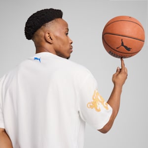 PUMA x LAMELO BALL Golden Child Men's Basketball Tee, PUMA White, extralarge