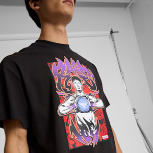 PUMA x LAMELO BALL Phoenix Men's Graphic Tee, PUMA Black, extralarge