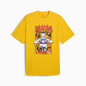 PUMA x LAMELO BALL Phoenix Men's Graphic Tee, Yellow Sizzle, extralarge