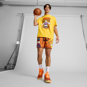 PUMA x LAMELO BALL Phoenix Men's Graphic Tee, Yellow Sizzle, extralarge