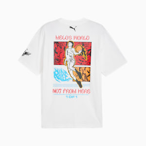 PUMA x LAMELO BALL Phoenix Men's Tee, PUMA White, extralarge