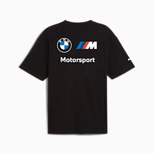 メンズ BMW MMS スタックド ロゴ 半袖 Tシャツ 2, PUMA Black, extralarge-JPN