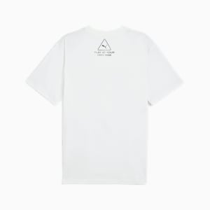 Scoot Caution Men's Graphic Tee, PUMA White, extralarge