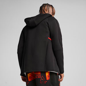 Caution Evostripe Cross Men's Basketball Jacket, PUMA Black, extralarge