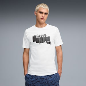 Playera PUMA x SQUID GAME para hombre, PUMA White, extralarge