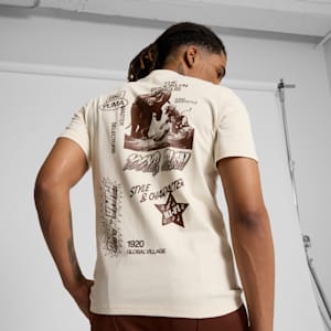 PUMA x THE BROOKLYN CIRCUS Men's Graphic Tee, Alpine Snow, extralarge