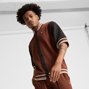 Camiseta de tiro PUMA x THE BROOKLYN CIRCUS para hombre, Chocotart, extralarge