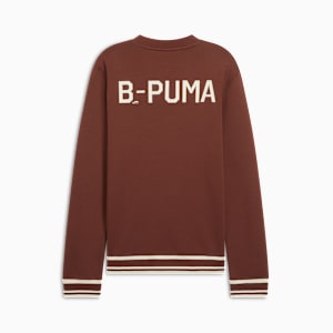 Sudadera de cuello redondo Cheap Erlebniswelt-fliegenfischen Jordan Outlet x THE BROOKLYN CIRCUS para hombre, Chocotart, extralarge