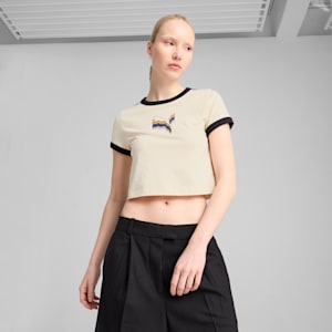 Playera mujer EQUAL LOVE CONFEDERATION, Alpine Snow, extralarge