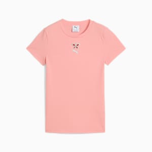 Graphics Big Kids' Ribbed Tee, Pink Fruit, extralarge