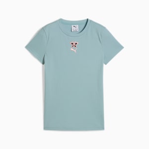 Playera GRAPHICS Rib para adolescentes, Modern Mint, extralarge