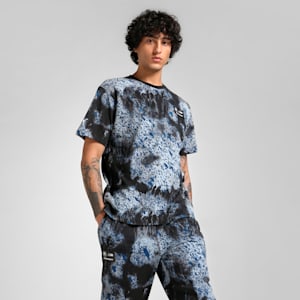 BMW M Motorsport Colour Splash All-over Print Men's Tee, PUMA Black, extralarge-IND