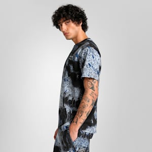 BMW M Motorsport Colour Splash All-over Print Men's Tee, PUMA Black, extralarge-IND