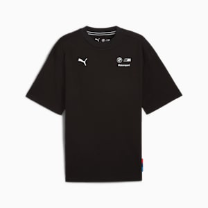 BMW M Motorsport Color Splash Men's Relaxed Fit Tee, PUMA Black, extralarge-IND