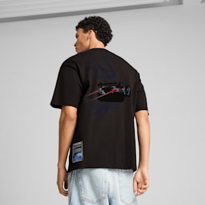BMW M Motorsport Color Splash Men's Relaxed Fit Tee, PUMA Black, extralarge-IND