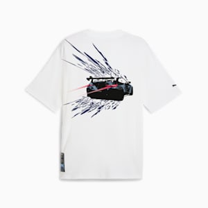 メンズ BMW MMS カラースプラッシュ 半袖 Tシャツ, PUMA White, extralarge-JPN