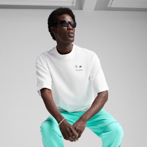BMW M Motorsport Color Splash Men's Relaxed Fit Tee, PUMA White, extralarge-IND