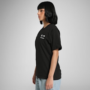 BMW M Motorsport Coloursplash Women's Relaxed Fit Tee, PUMA Black, extralarge-IND