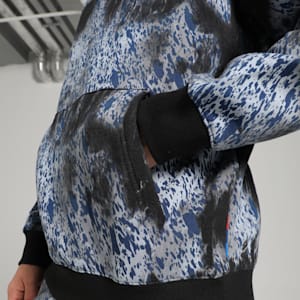 BMW M Motorsport Colour Splash All-over Print Men's Relaxed Fit Hoodie, PUMA Black, extralarge-IND