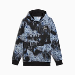 メンズ BMW MMS カラースプラッシュ AOP フーディ, PUMA Black, extralarge-JPN