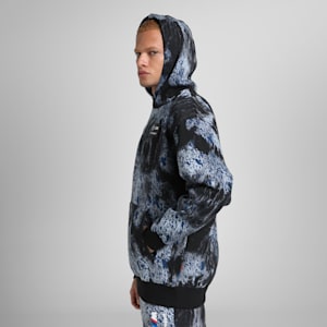 BMW M Motorsport Colour Splash All-over Print Men's Relaxed Fit Hoodie, PUMA Black, extralarge-IND