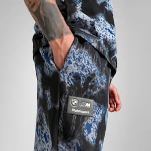 BMW M Motorsport Colour Splash All-over Print Men's Sweat Pants, PUMA Black, extralarge-IND