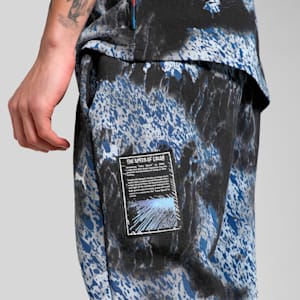 BMW M Motorsport Colour Splash All-over Print Men's Sweat Pants, PUMA Black, extralarge-IND