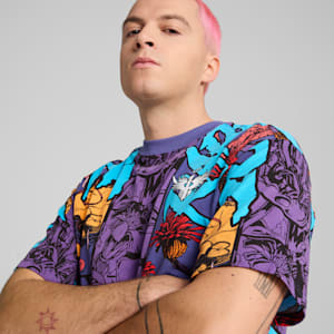 PUMA x LAMELO BALL Phoenix All Over Print Men's Tee, Blue Crystal-AOP, extralarge