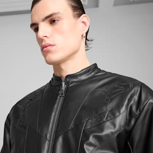Super PUMA Unisex Boxy Fit Bomber Jacket, PUMA Black, extralarge-IND