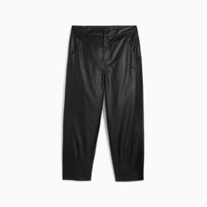 Super PUMA Pleather Pants, PUMA Black, extralarge
