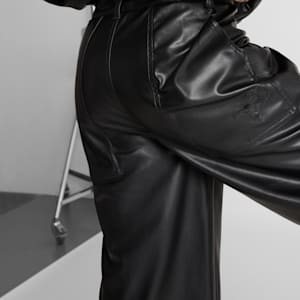 Pantalones Pleather Super PUMA, PUMA Black, extralarge