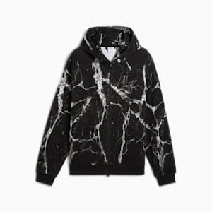 メンズ バスケットボール HOOPS x LAFRANCE リトゥン IN CH フーディ, PUMA Black-Puma White AOP, extralarge-JPN