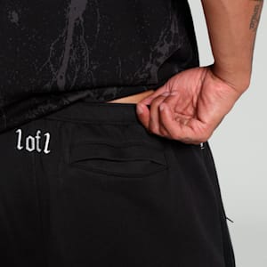 HOOPS x LAFRANCÉ Written in Chrome Men's Relaxed Fit Basketball Pants, PUMA Black, extralarge-IND