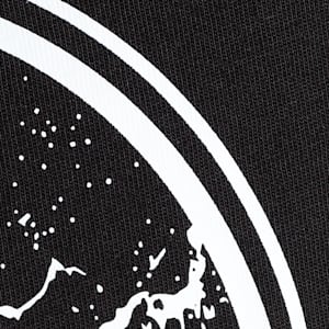 HOOPS x LAFRANCÉ Written in Chrome Relaxed Fit Basketball Tee, PUMA Black, extralarge-IND