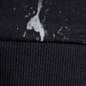Lafrance W.I.C Women's Relaxed Fit Crop Hoodie, PUMA Black-Puma White AOP, extralarge-IND