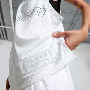 Jer-She Women's Basketball Jersey, PUMA White-AOP, extralarge-IND