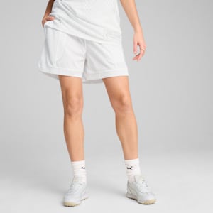 Jer-She Basketball Shorts Women, PUMA White, extralarge-GBR