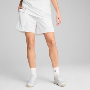 Shorts de básquetbol para mujer Jer-SHE, PUMA White, extralarge
