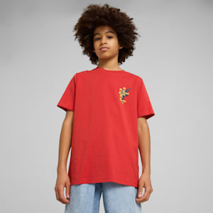 Playera para niños grandes ROAD TO UNITY, Red Fire, extralarge