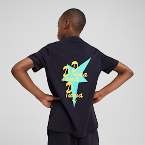 Playera para niños grandes ROAD TO UNITY, New Navy, extralarge