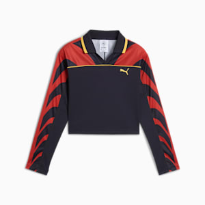 Playera de fútbol para niño grande ROAD TO UNITY, versión pequeño, New Navy, extralarge