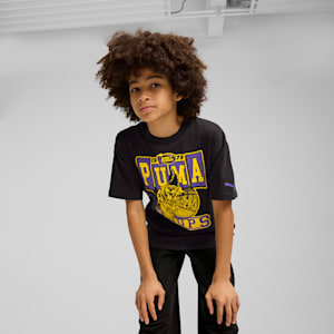Rival Rage Big Kids' Tee II, PUMA Black, extralarge